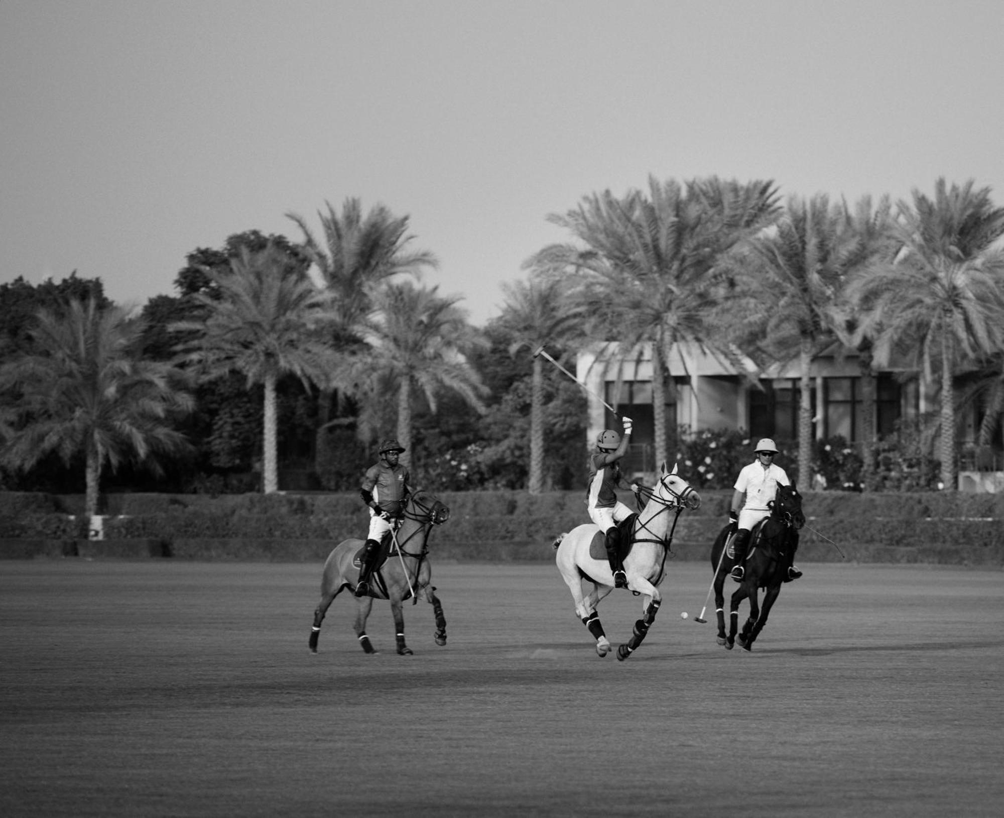 Melia Desert Palm Member Of Melia Collection Dubai Eksteriør billede Polo match in Dubai